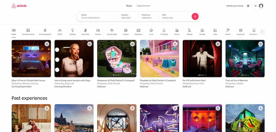 airbanb-website-design
