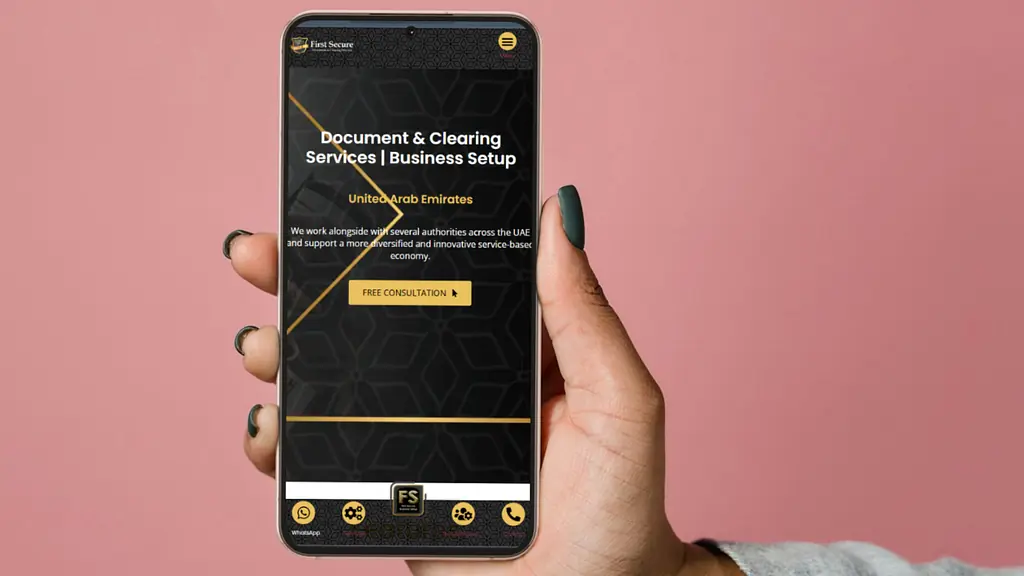 sample of mobile web design by spring future
