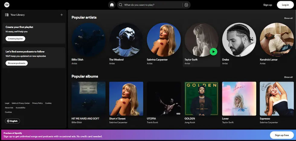 spotify-website-design